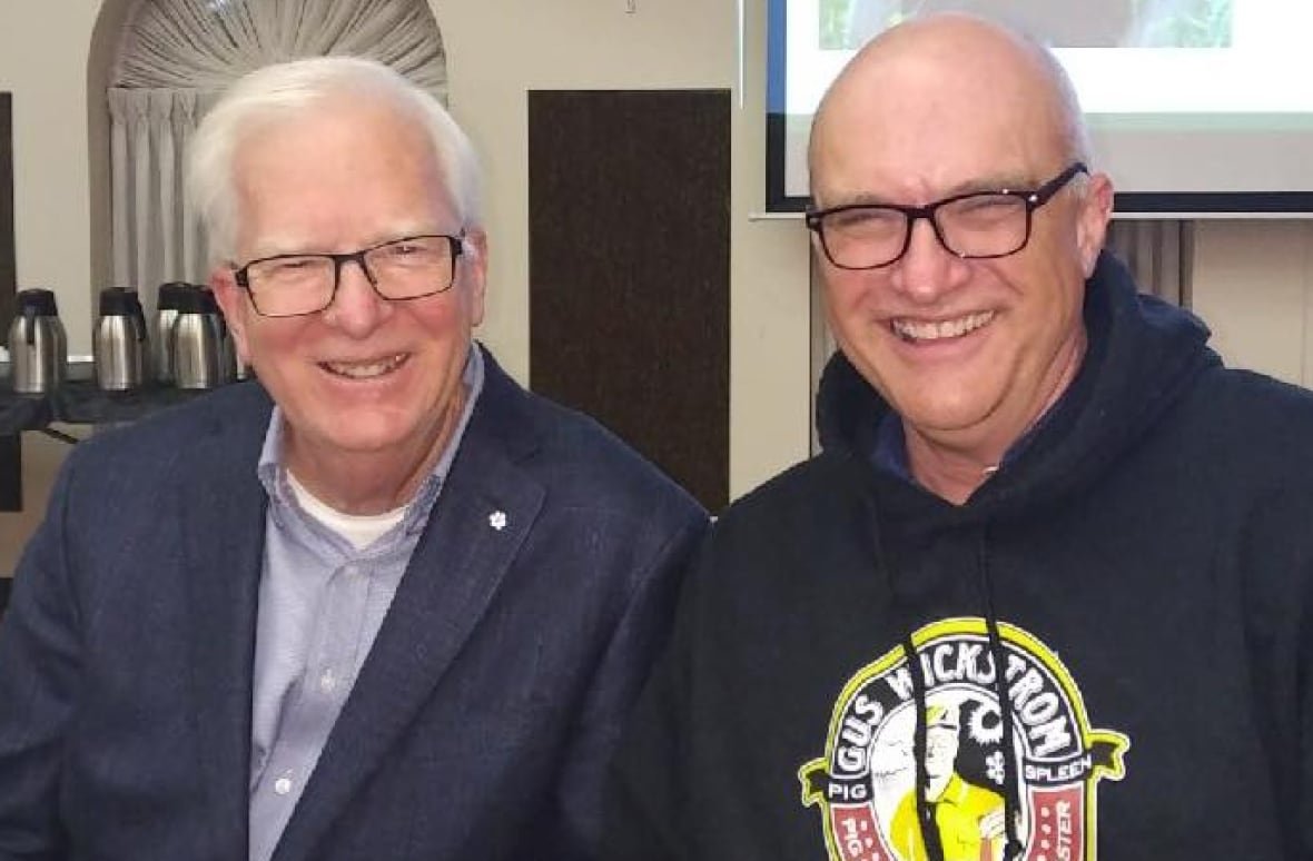 david-phillips-and-jeff-woodward Environment Canada senior climatologist David Phillips and engineer Jeff Woodward pose for a photo in February 2018.