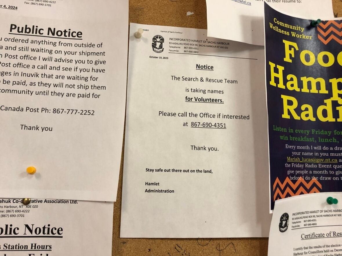 A photo of a bulletin board.
