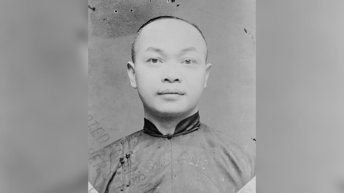 wong-kim-ark Black and white photo