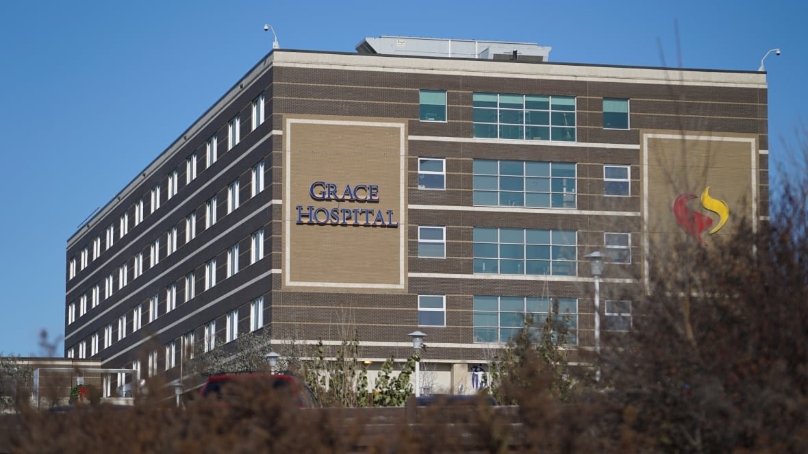 grace-hospital An exterior of two walls of the Grace Hospital in west Winnipeg.