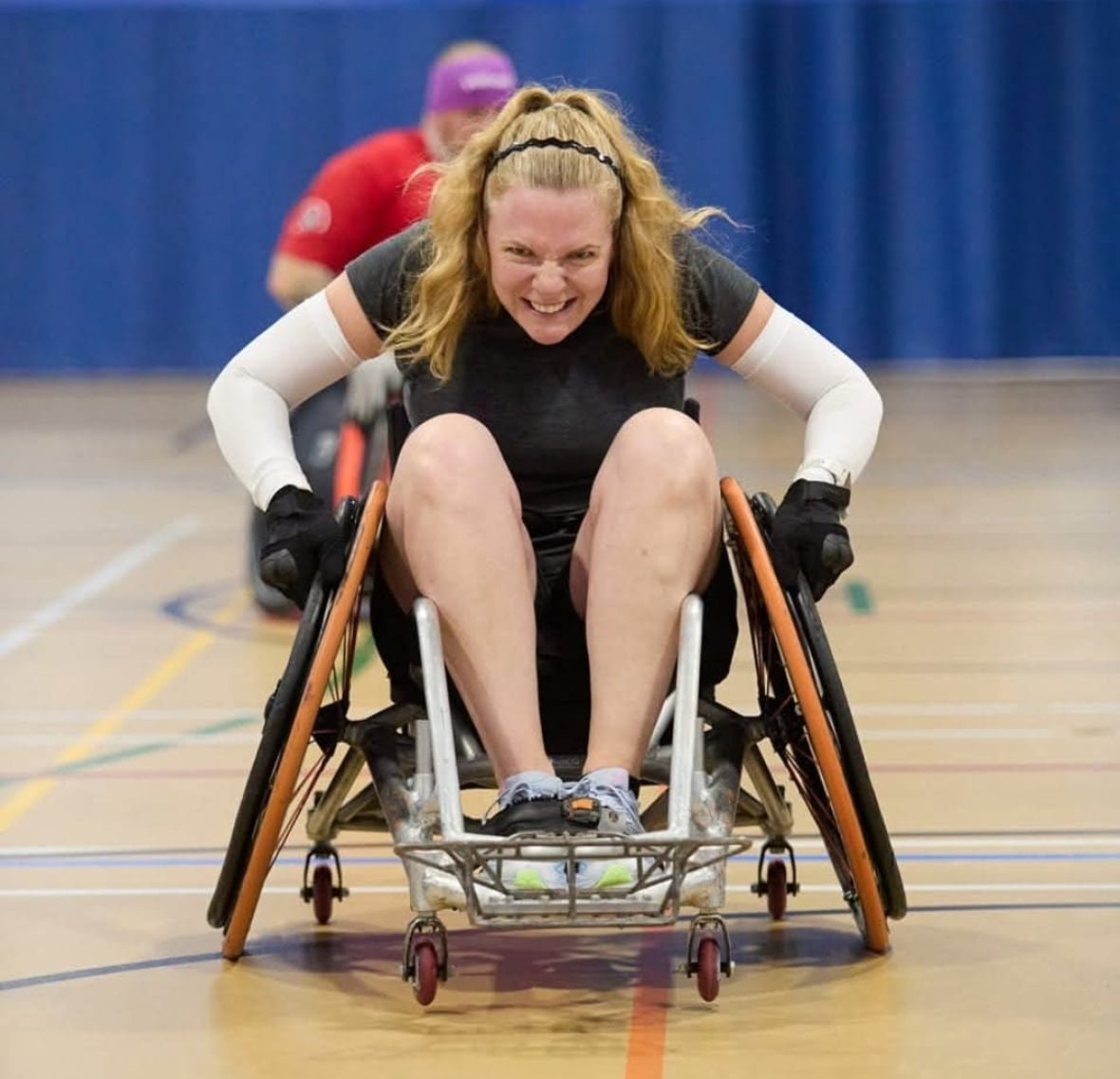 Female Canadian athlete