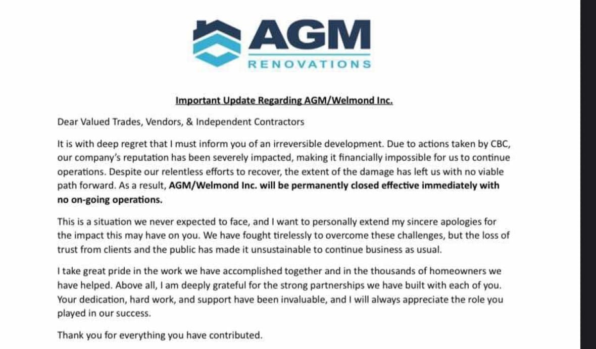 agm-letter A letter written by AGM