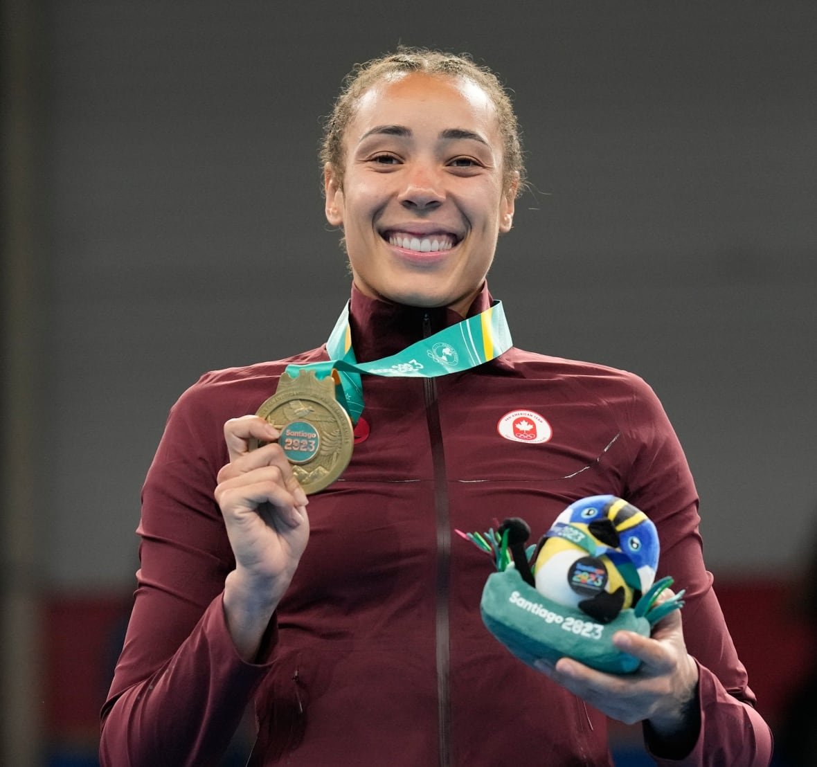 Canadian female boxer.