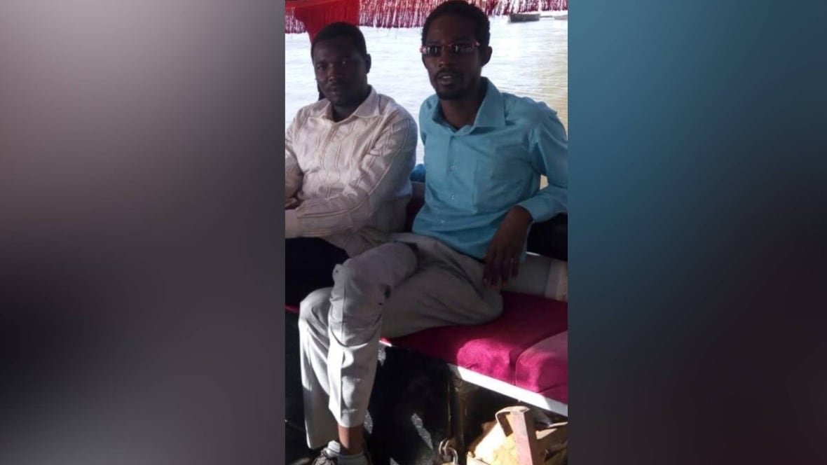 Emran Abdulmahmoud with one of his brothers Mustafa. Abdulmahmoud has spent $9,900 each for three applications to bring his brothers to safety from Suadan to Canada and he says he hasn't heard from his brothers in almost three months.