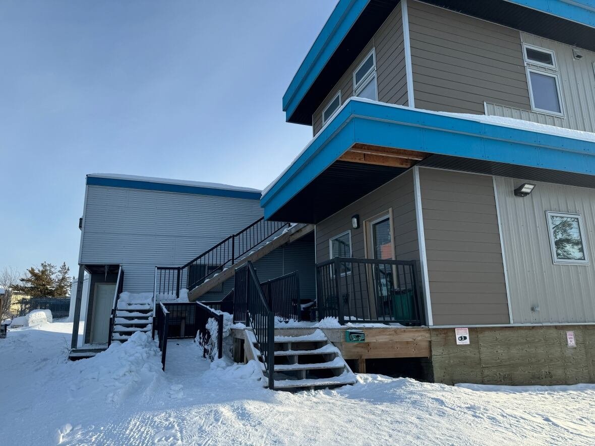 building with ramp