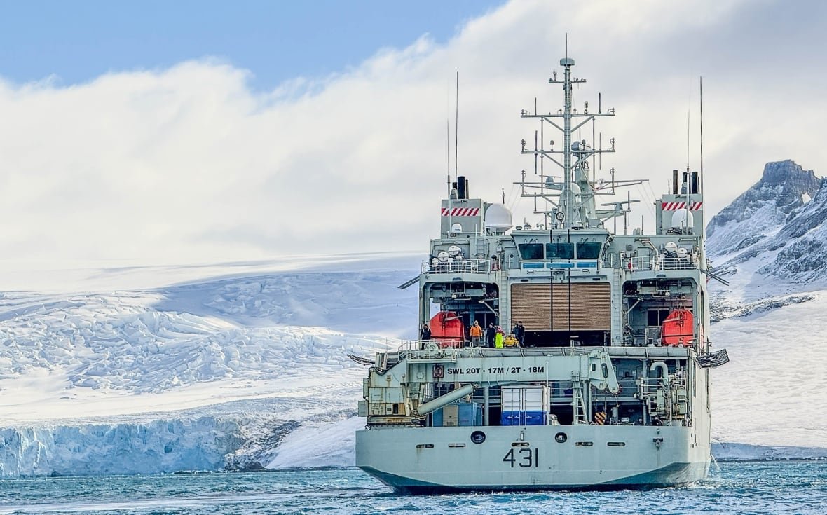 hmcs-margaret-brooke A ship in Arctic waters.