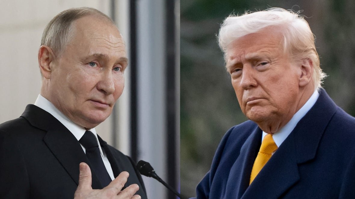 putin-trump-composite-2 Headshots of Vladimir Putin and Donald Trump