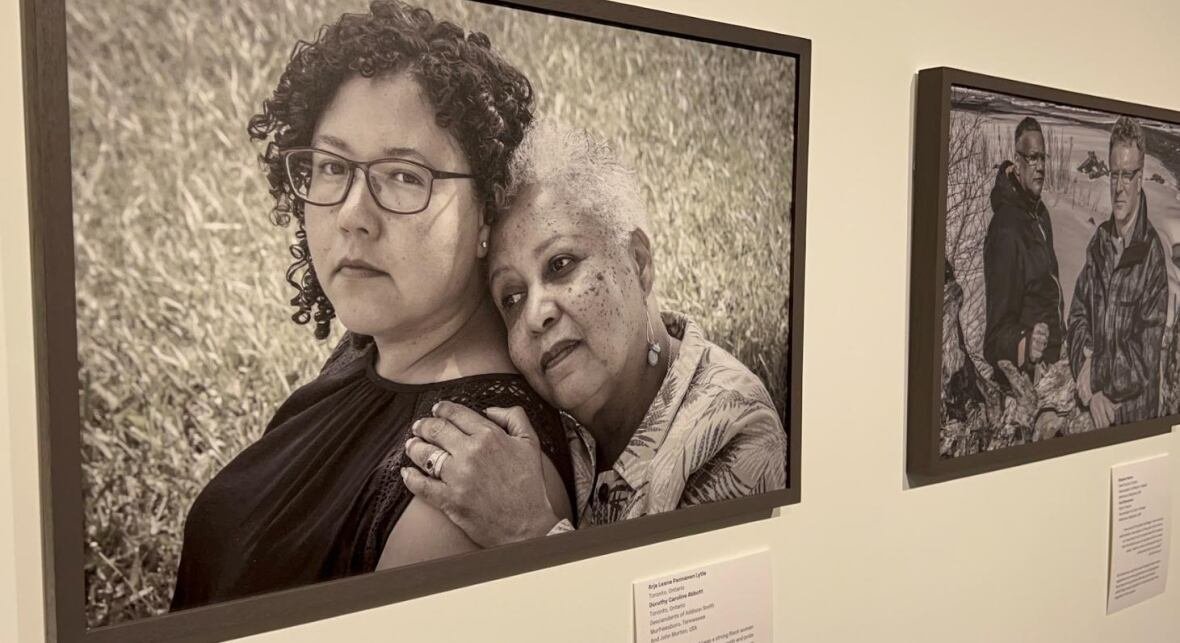 Dorothy Abbott (right) and her daughter, Arja (left) were originally subjects for the 'North is Freedom' project, photographed by Yuri Dojc.