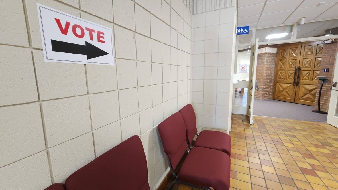 empty-voting-chairs church voting sign