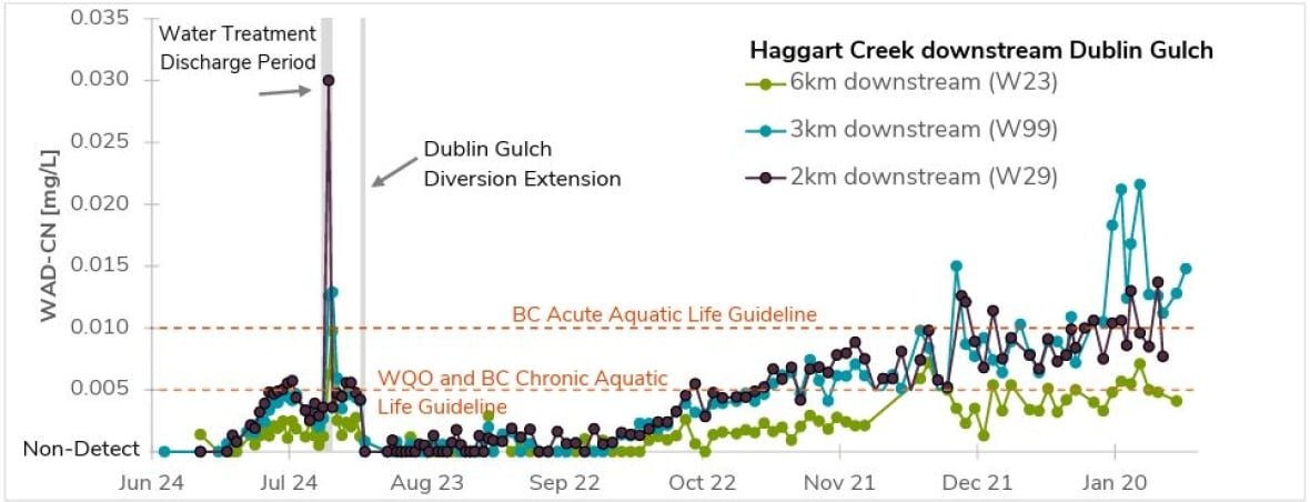 graph-of-cyanide-levels-at-haggart-creek Graph that spikes in January