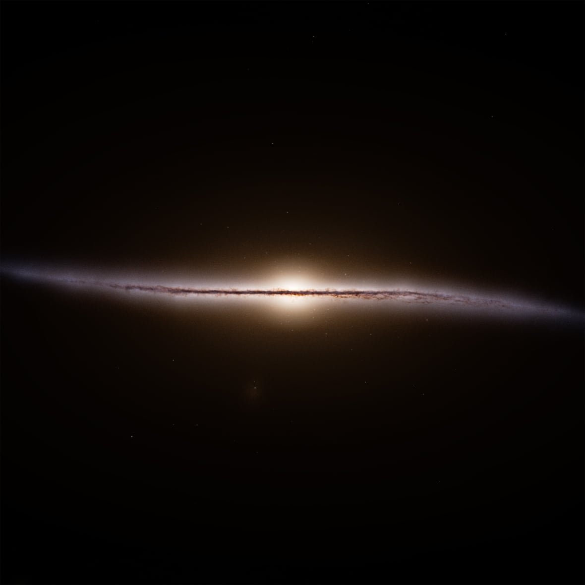 The Milk Way edge on.