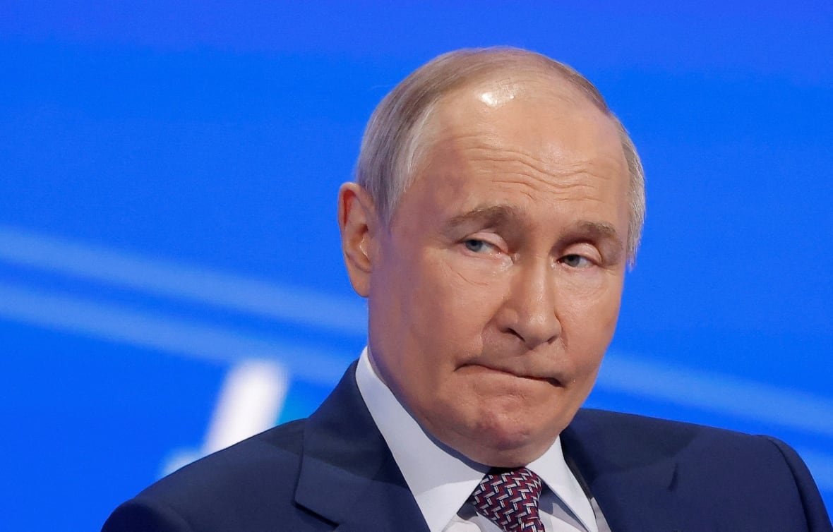 usa-allies-defence-1 FILE PHOTO: Russian President Vladimir Putin attends the Congress of the Russian Union of Industrialists and Entrepreneurs in Moscow, Russia March 18, 2025.