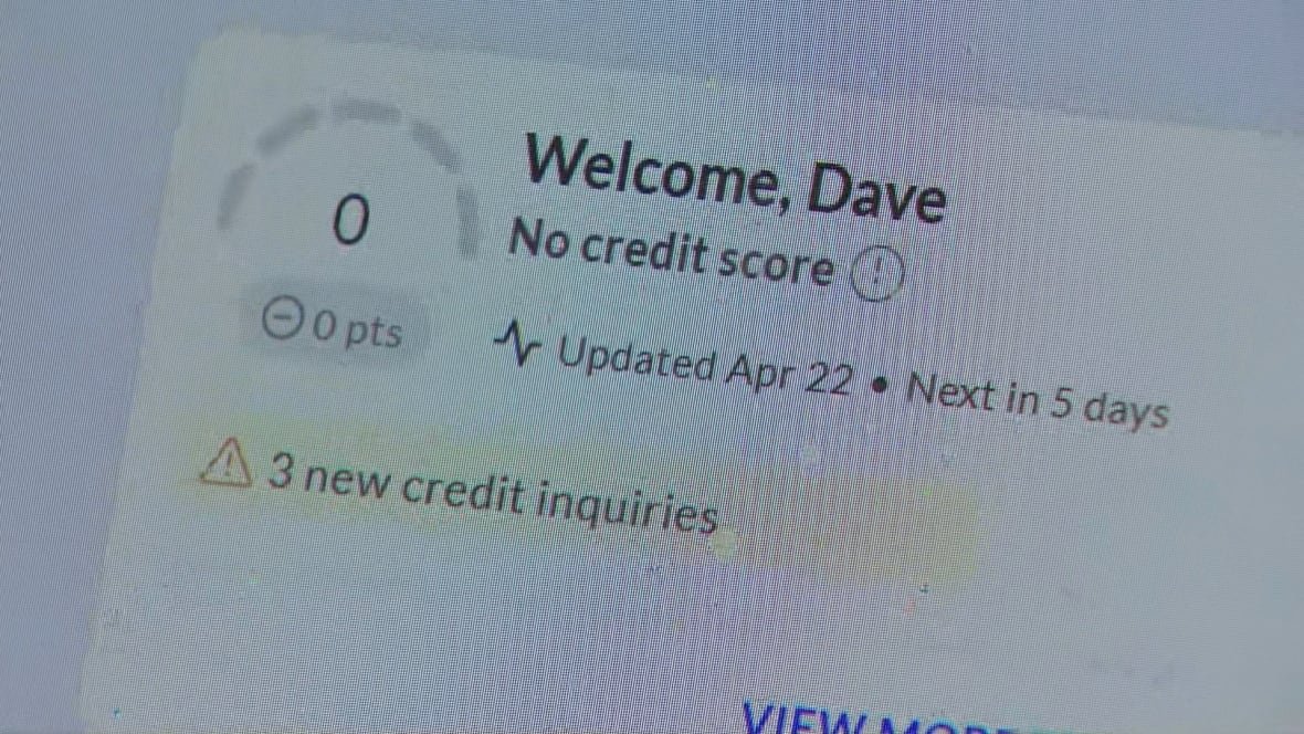 credit-score Dave Tregear's credit score online