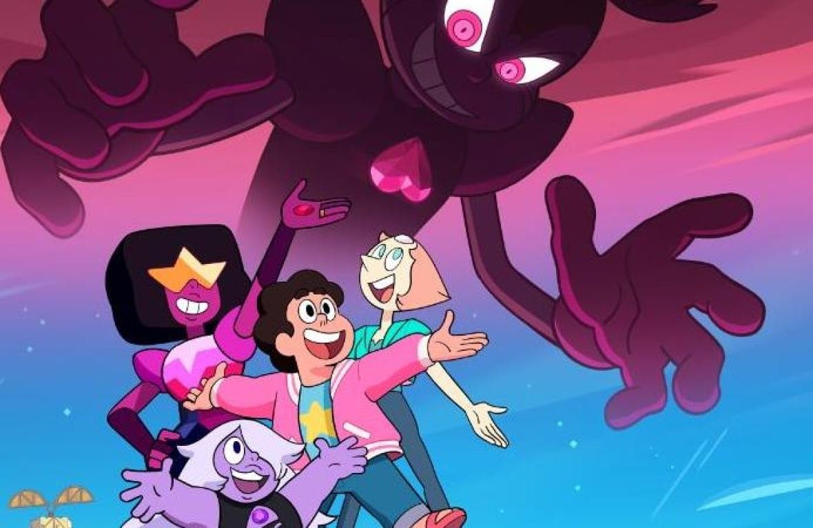steven-universe-the-movie An image of smiling cartoon characters is shown.