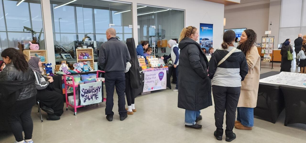 The young entrepreneur market attracted numerous customers eager to purchase products and back the budding entrepreneurs.