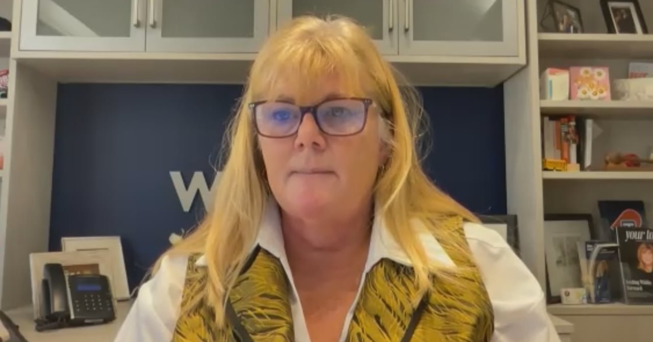 default-125 Screenshot of a woman from a Zoom call